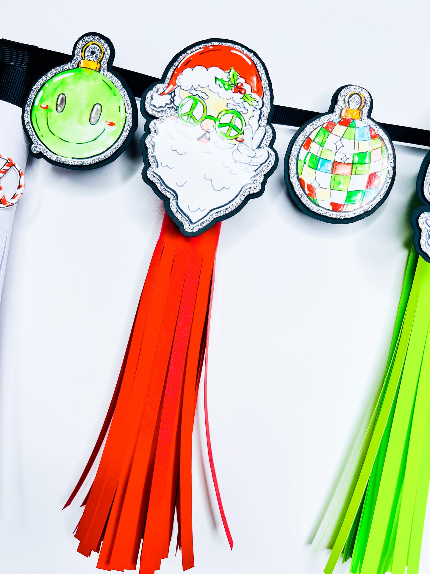 Groovy Christmas Tassel Garland